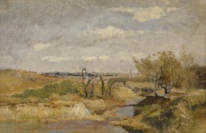In den Donauauen by Marie Egner Oil Painting