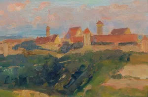 Rothenburg ob der Tauber by Marie Egner Oil Painting
