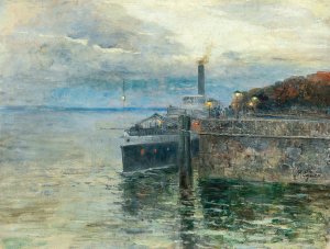 The last mail by Marie Egner Oil Painting