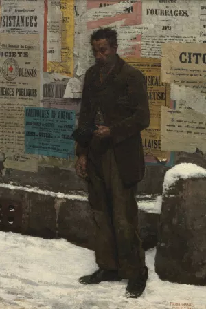 The Veteran by Marie-Francois Firmin-Girard Oil Painting