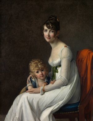 Madame Philippe Panon Desbassayns de Richemont by Marie-Guillemine Benoist Oil Painting