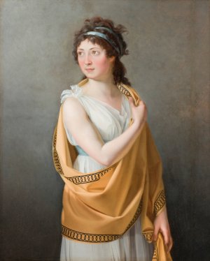 Portrait Of A Lady by Marie-Guillemine Benoist Oil Painting