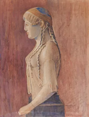 Ung Pige, 'Euthydikos Koren' by Marie Henriques Oil Painting