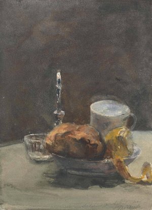 Stilleven by Marinus Van Der Maarel Oil Painting