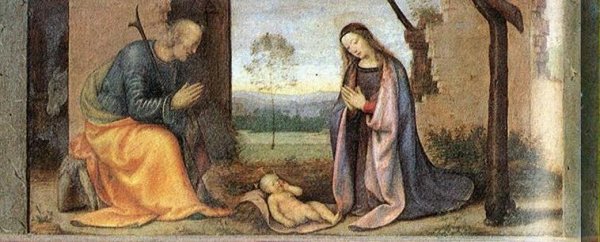 Birth of Christ by Mariotto Albertinelli - Hand-Painted Oil Painting Reproduction