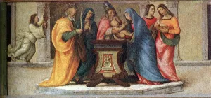 Circumcision painting by Mariotto Albertinelli