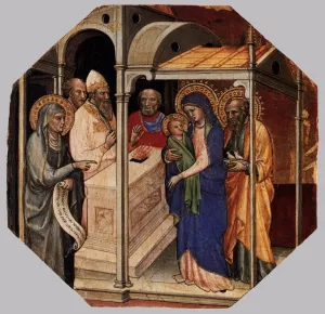 Scenes from the Life of Christ 4 Oil painting by Mariotto Di Nardo