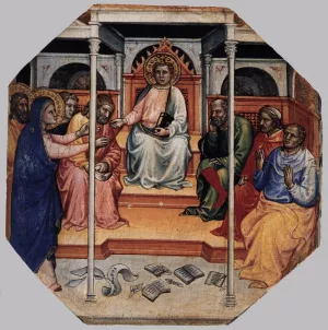 Scenes from the Life of Christ 5 Oil painting by Mariotto Di Nardo