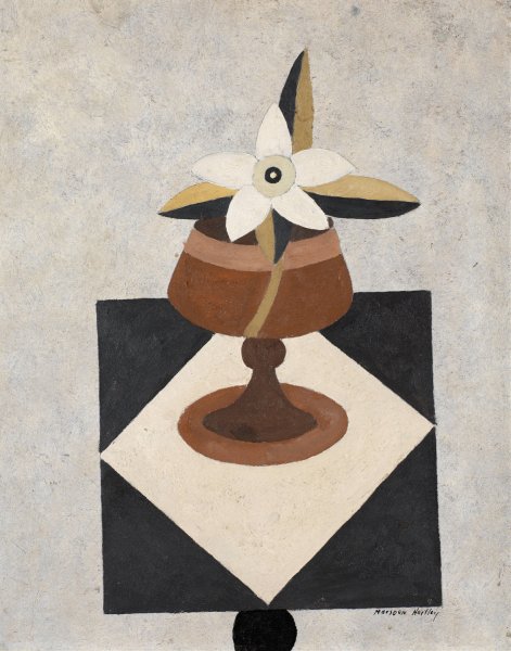 Main Product Photo of Flowerpiece  Painting by Marsden Hartley