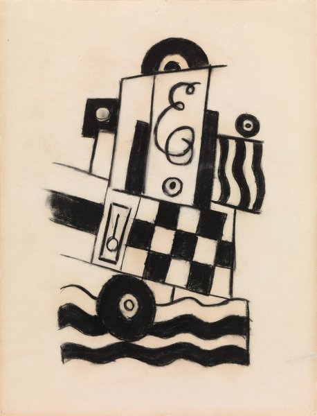 Main Product Photo of Military Symbols 1  Painting by Marsden Hartley
