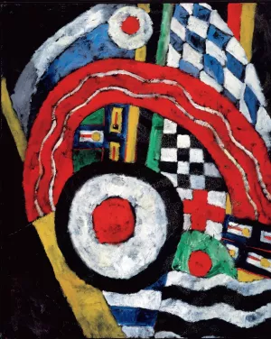 Painting No. 46  by Marsden Hartley Oil Painting