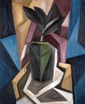 Rubber Plant by Marsden Hartley Oil Painting
