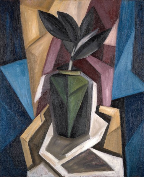 Rubber Plant  by Marsden Hartley - Hand-Painted Oil Painting Reproduction