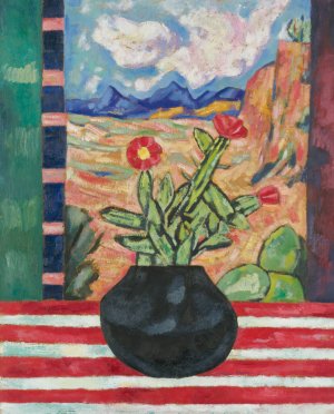 Untitled by Marsden Hartley Oil Painting