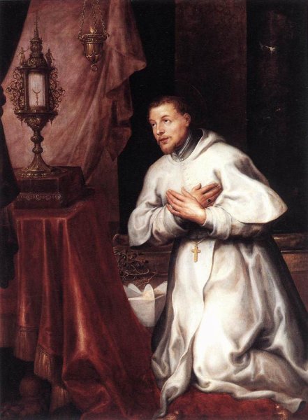 St Norbert by Marten Pepijn - Hand-Painted Oil Painting Reproduction