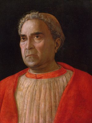 Portrait of Cardinal Lodovico Trevisano Oil painting by Marten Van Valckenborch I