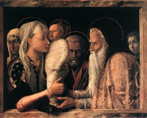 Presentation at the Temple Oil painting by Marten Van Valckenborch I