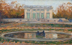 Petit Trianon, Autumn by Martha Tynell Oil Painting