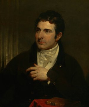 John Philip Kemble by Martin Archer Shee Oil Painting