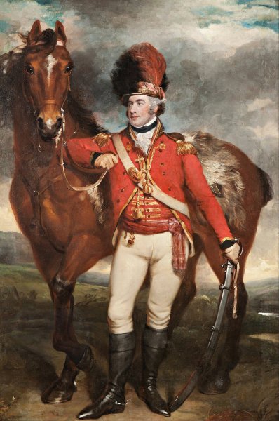 Major O'Shea of the Loyal Cork Legion  by Martin Archer Shee - Hand-Painted Oil Painting Reproduction