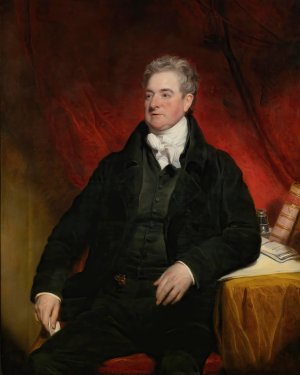 Portrait of Sir Richard Hardinge by Martin Archer Shee Oil Painting