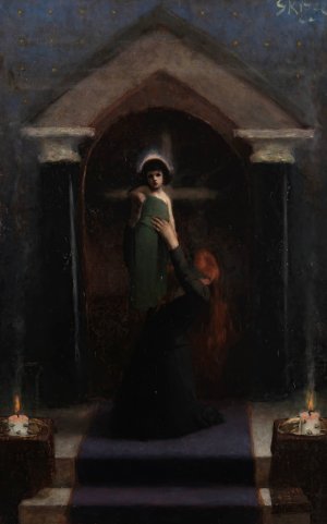 The Light of the World by Martin Brandenburg Oil Painting