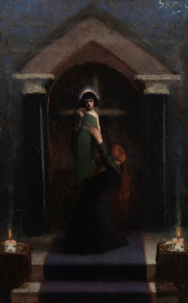 The Light of the World  by Martin Brandenburg - Hand-Painted Oil Painting Reproduction