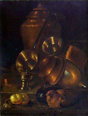 Still Life by Martin Dichtl Oil Painting