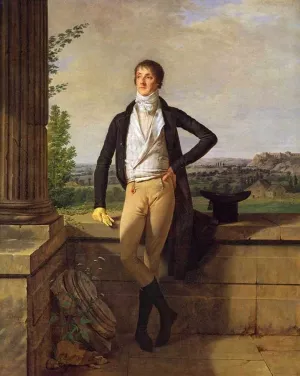 Barthlmy Charles, Comte de Dreux-Nancr by Martin Drolling - Oil Painting Reproduction
