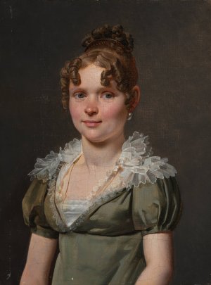 Madame Nicolas Louis Faret by Martin Drolling Oil Painting
