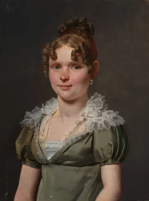 Madame Nicolas Louis Faret by Martin Drolling Oil Painting