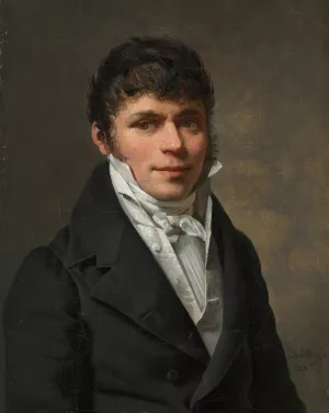 Nicolas Louis Faret by Martin Drolling Oil Painting