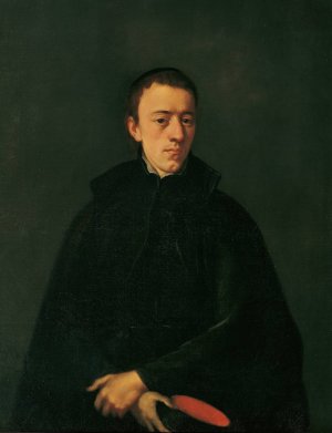 Bildnis des Domherrn WOdl by Martin Johann Schmidt Oil Painting