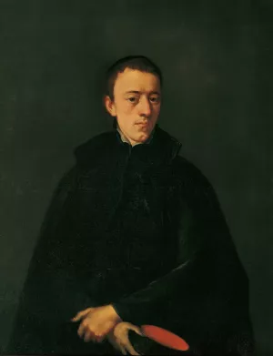 Bildnis des Domherrn WOdl by Martin Johann Schmidt Oil Painting