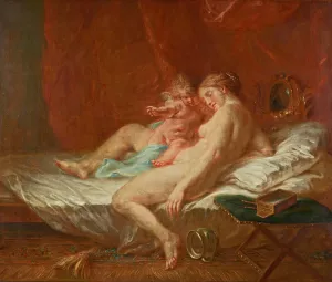 Venus und Amor by Martin Johann Schmidt Oil Painting