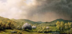 April Showers by Martin Johnson Heade Oil Painting