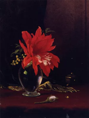 Chateau of Flower by Martin Johnson Heade - Oil Painting Reproduction