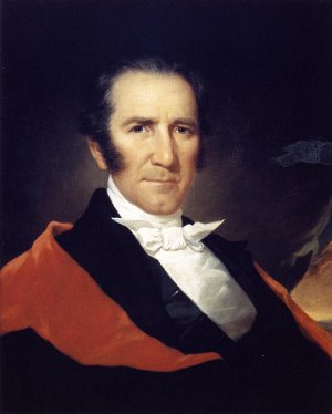 General Samuel Houston Oil painting by Martin Johnson Heade