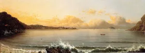 Harbor Scene: Rio de Janeiro by Martin Johnson Heade - Oil Painting Reproduction