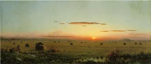 Ipswich Marshes painting by Martin Johnson Heade