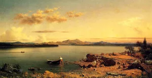 Lake George by Martin Johnson Heade - Oil Painting Reproduction