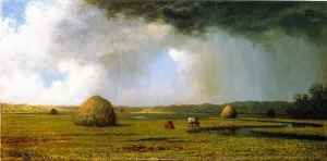 New Jersey Meadows by Martin Johnson Heade Oil Painting