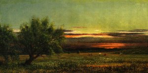 Newburyport, Massachusetts by Martin Johnson Heade Oil Painting