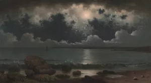 Point Judith, Rhode Island by Martin Johnson Heade Oil Painting