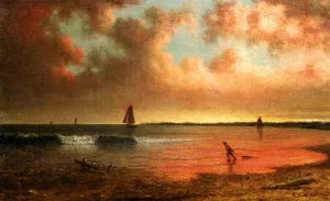 Point Judith by Martin Johnson Heade Oil Painting