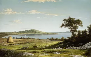 Rhode Island Shore by Martin Johnson Heade Oil Painting
