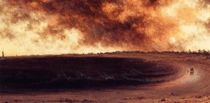 Rye Beach by Martin Johnson Heade Oil Painting