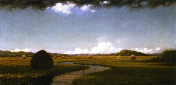 Storm Clouds over the Marshes