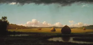 Summer Showers by Martin Johnson Heade Oil Painting