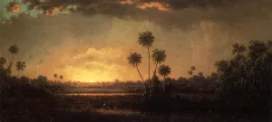 Sunrise, Florida by Martin Johnson Heade Oil Painting